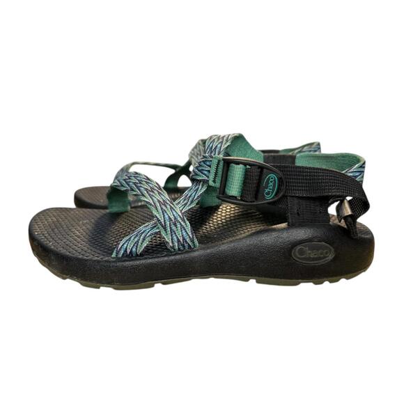Chaco Shoes - Chaco Z/1 Hiking Sandal Women’s Size 7 Teal Blue Strappy Water Shoes Outdoorsy